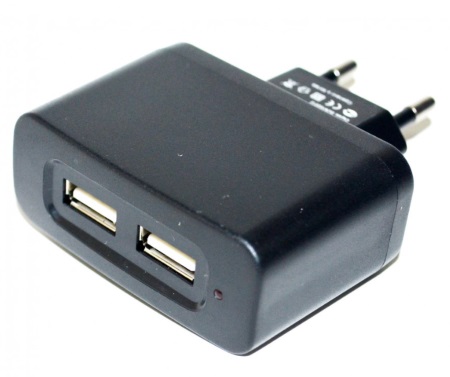 Adaptateur secteur prise double 99322