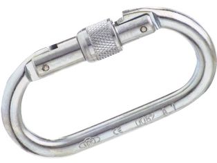 Mousqueton � vis acier galvanis� CS20