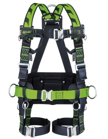 Harnais Miller H-Design BodyFit 2pts ganses sternales - boucles auto