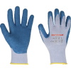 Gant tricot enduction latex crp bleu DEXGRIP