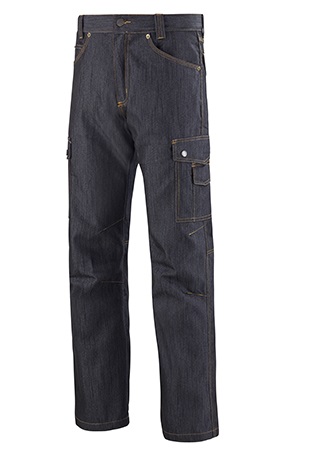 Jean�s CRAFT WORKER multipoches 280gr bleu jean EJ 80 cm