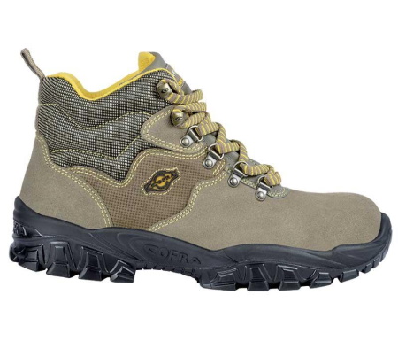 Chaussure haute cuir velours NEW TEVERE S1P SRC