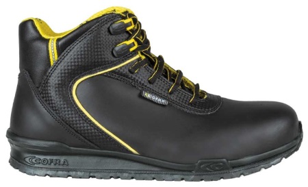 Chaussure haute, en cuir fleur hydrofuge BOHR S3 SRC