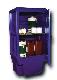 Armoire polythylne 500 L pour produits corrosifs