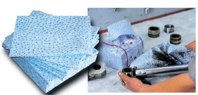 Feuilles d'essuyage industriel pur fibre polypropyl�ne ESF010