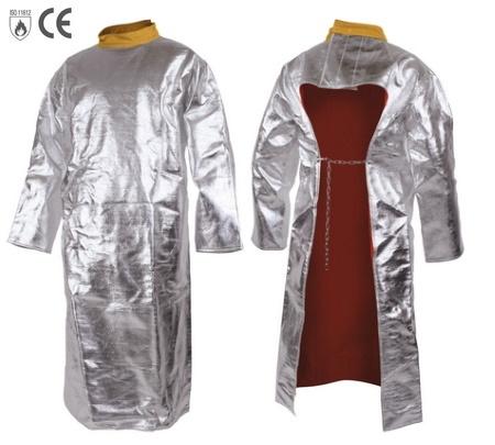 Tablier � Manches Aluminis� anti-chaleur E2517