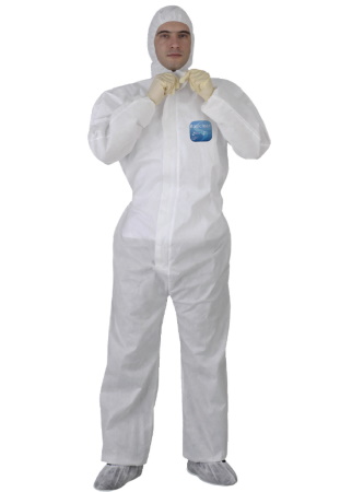 Combinaison � capuche BASICLEAN� Confort Type 5/6 et EN 1149-5