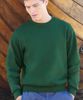 Sweat shirt col rond coton polyester