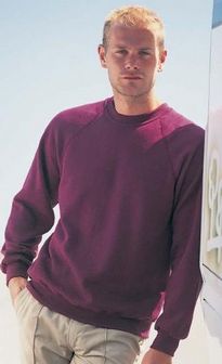 Sweat-shirt manches raglan 50/50 coton/polyester