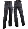 Pantalon bicolore avec poches genouillres ARGILE 1261
