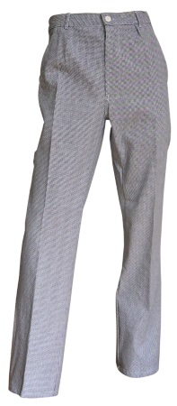 Pantalon de cuisinie MORTEAU coton pied-de-poule