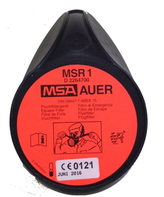 Autosauveteur filtrant MSR 2 ABEK P2
