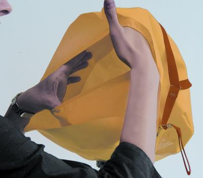 Cagoule S'CAP d'�vacuation contre le feu en sacoche avec boucle. EN 403