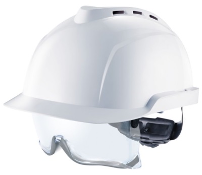 Casque V-Gard 930 ventil�, avec sur lunettes int�gr�es