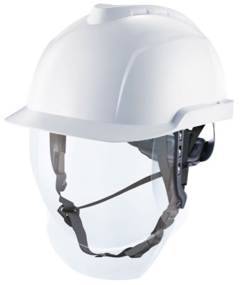 Casque V-GARD 950 Electricien non ventil� avec �cran int�gr�