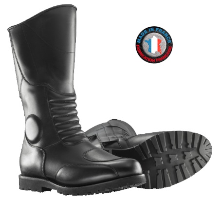 Botte de moto BIKE JANNU semelle Rangers EN 13634 IPA IPS WR