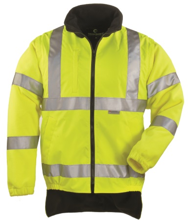 Veste doubl�e polaire HI-VIZ
