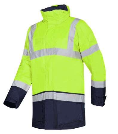 Parka de pluie d'hiver haute visibilit� LIGHTFLASH