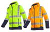 Veste HV softshell FULLER avec capuche dtachable