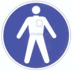PROTECTION OBLIGATOIRE DU CORPS support adh�sif