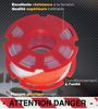 Ruban 500 mtres pr-imprim ATTENTION DANGER