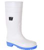Bottes de scurit PVC/nitrile Wellington Blanc S5
