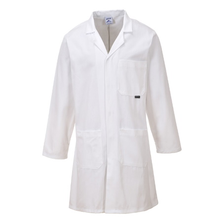 Blouse � pressions cach�es C851 100% coton 305g