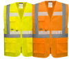 Gilet GLOWTEX G456 Fluo,rtro-rflchissant, phosphorescent