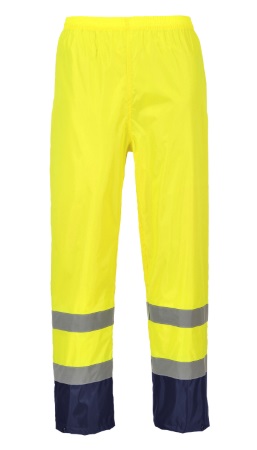 Pantalon de pluie haute visibilit� HI-VIS bicolore