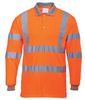 Polo manches longues Haute Visibilt 175g