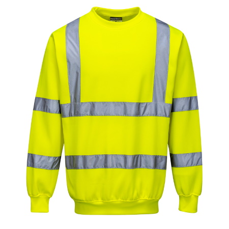 Sweat-shirt poly/coton Haute Visibilit� B303
