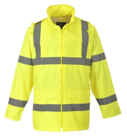 Veste de pluie haute visibilit� HI-VIS